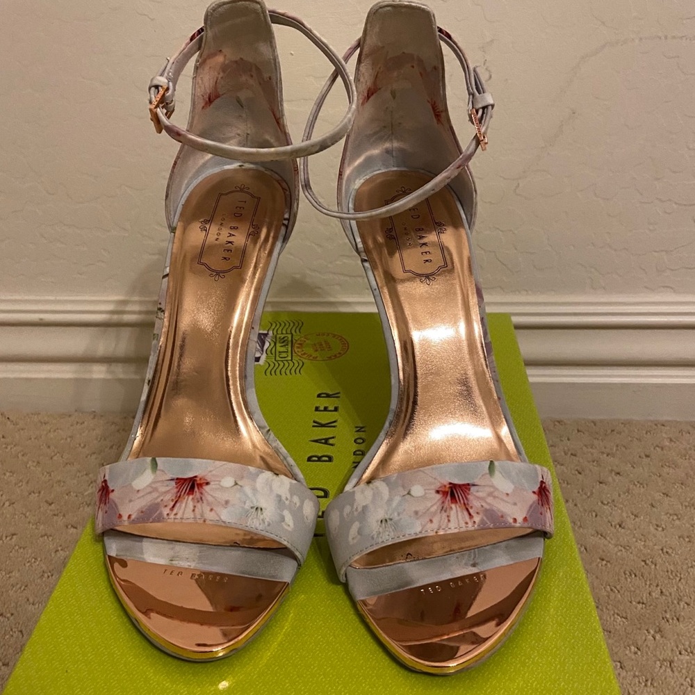Ted baker floral sandals - Picture 1 of 6